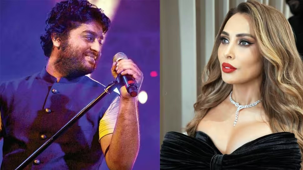 superstar singer Arijit Singh & , actress-singer Iulia Vantur