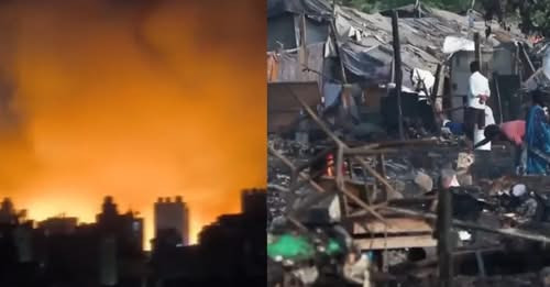 Massive Fire in Delhi Uttam Nagar