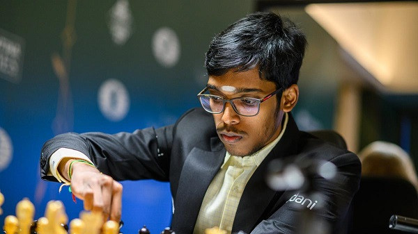 Praggnanandhaa drew with Wei Yi on Monday