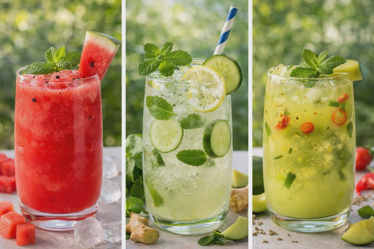 Summer Mocktail Refreshing Drinks