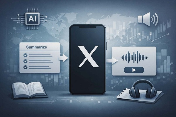 X AI Article Summarize Feature