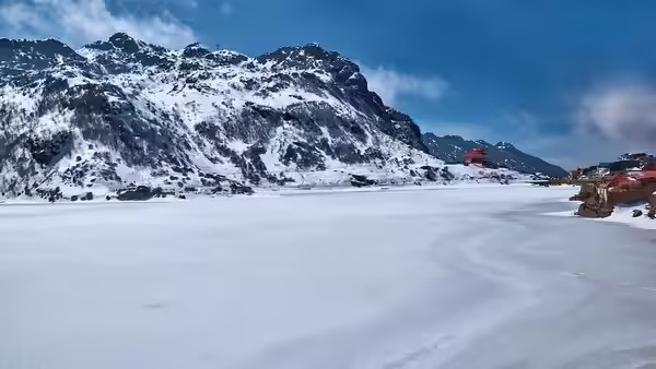 Heavy Snowfall In Sikkim