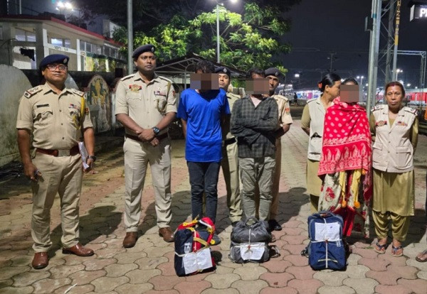 Agartala Railway Station drug bust
