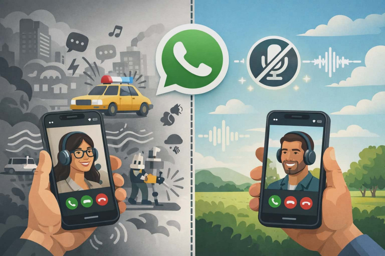 Whatsapp Noise Cancellation Feature