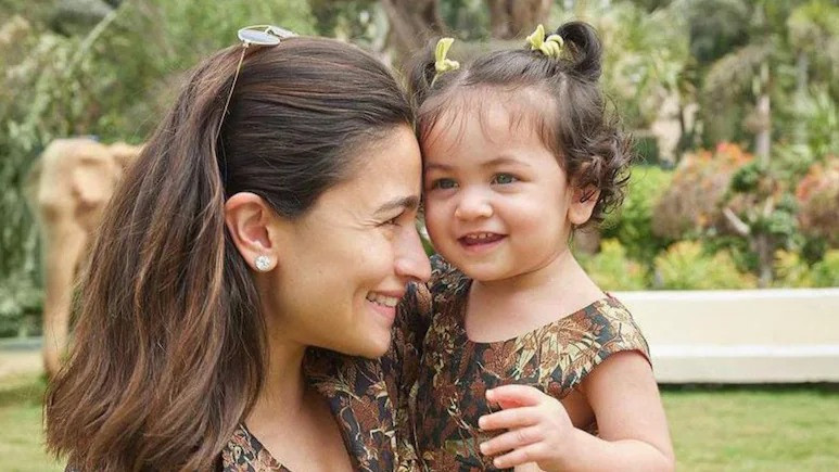 Alia Bhatt with daughter Raha