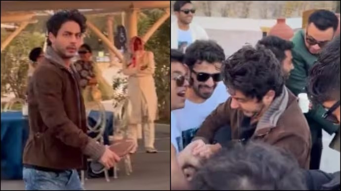 Aryan Khan at his best friend's wedding