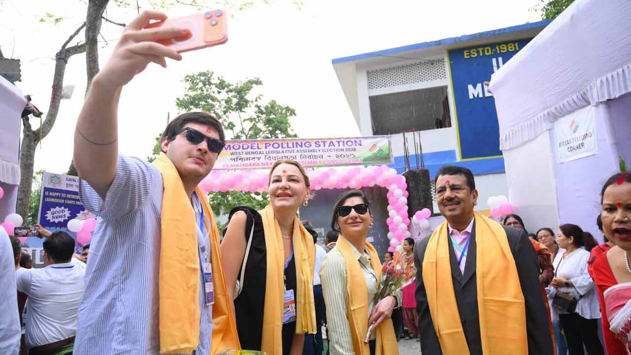 Darjeeling polling visit (symbolic picture)