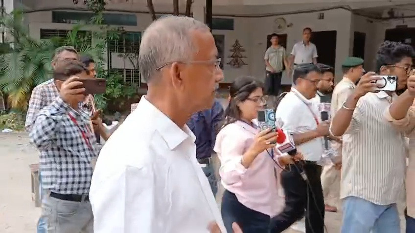 Gautam Deb voting Siliguri (symbolic picture)