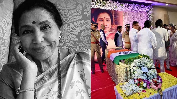 Asha Bhosle will be cremated with full state honours in Mumbai today