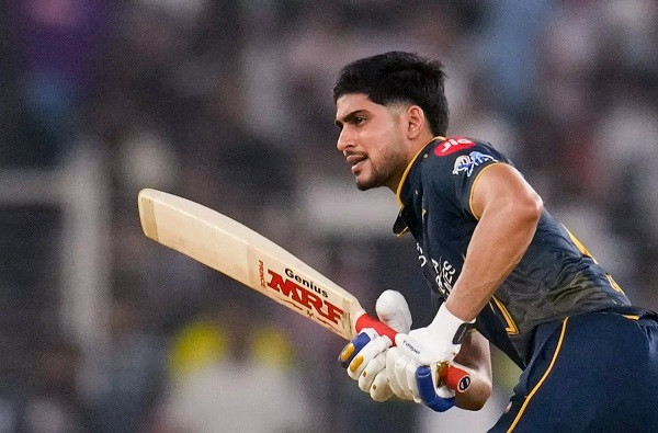 Gujarat Titans' captain Shubman Gill