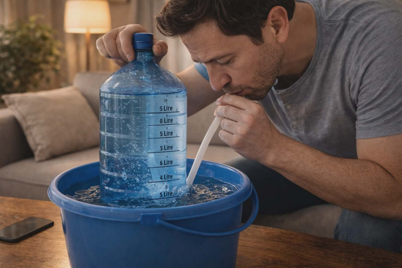 Home Lung Capacity Test Breathing Health Awareness Concept