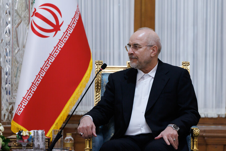 Iran's Parliament Speaker, Mohammed Bagher Ghalibaf