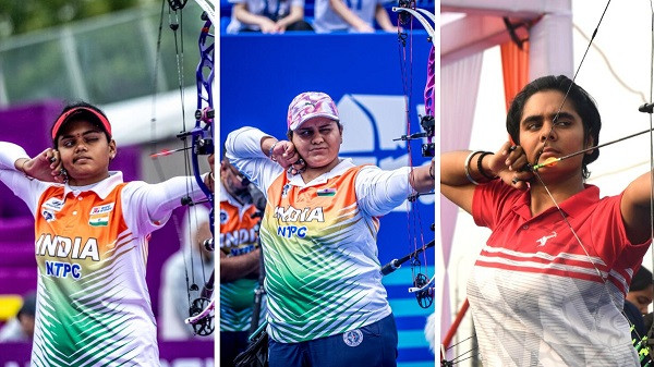 Jyothi Surekha Vennam, Madhura Dhamangaonkar, and Pragati formed