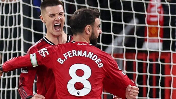 Man United boost Champions League hopes with win over Brentford