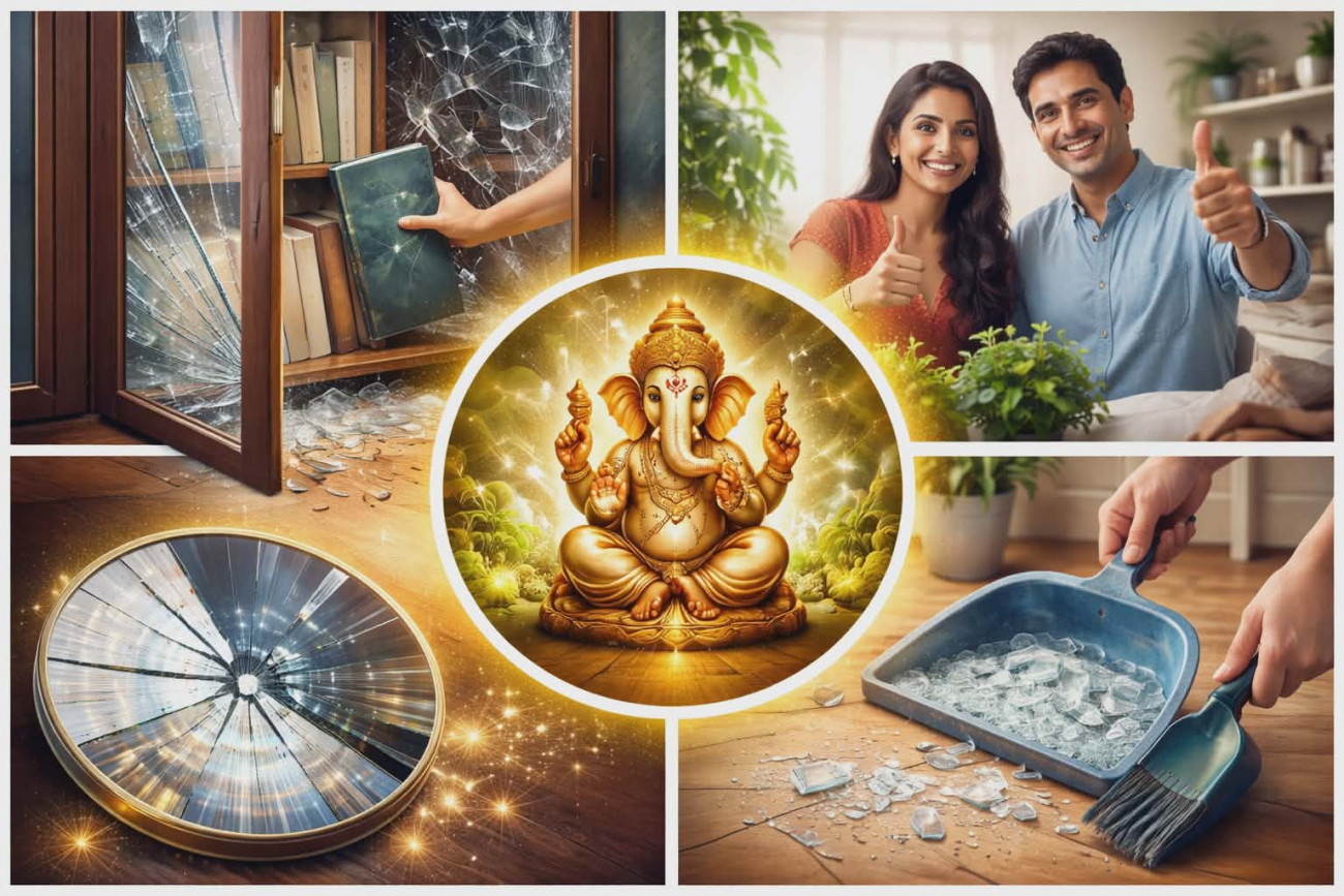 Mirror Breaking Positive Sign