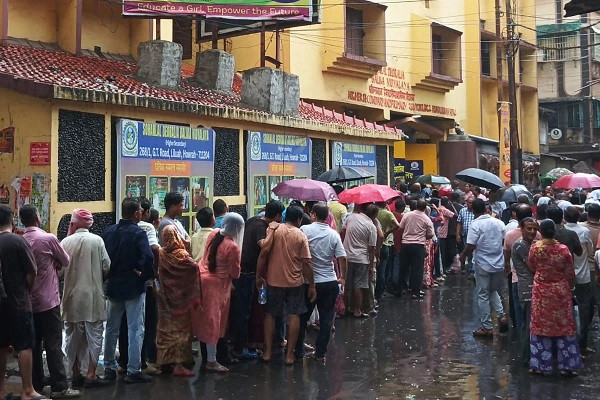 Polling Day Rain Kolkata