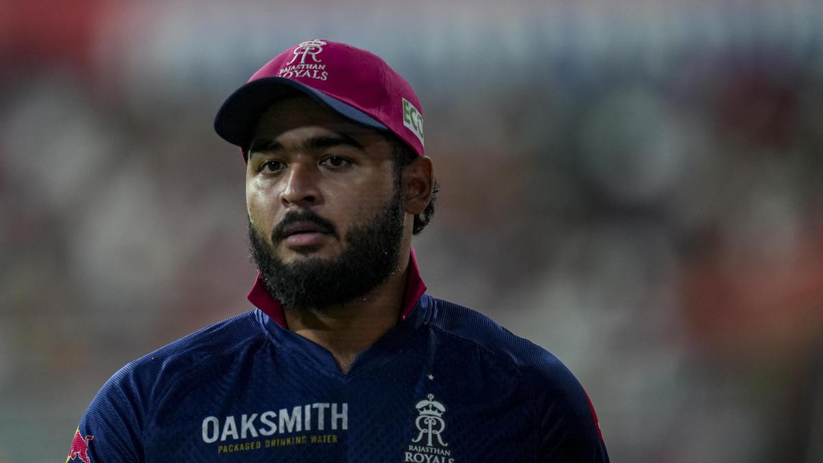 Rajasthan Royals captain Riyan Parag