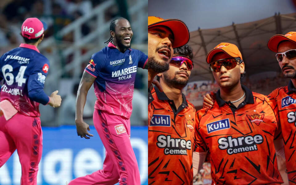 Rajasthan Royals vs Sunrisers Hyderabad
