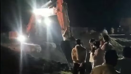 Rescue operation underway after a boy fell into a borewell near Ujjain