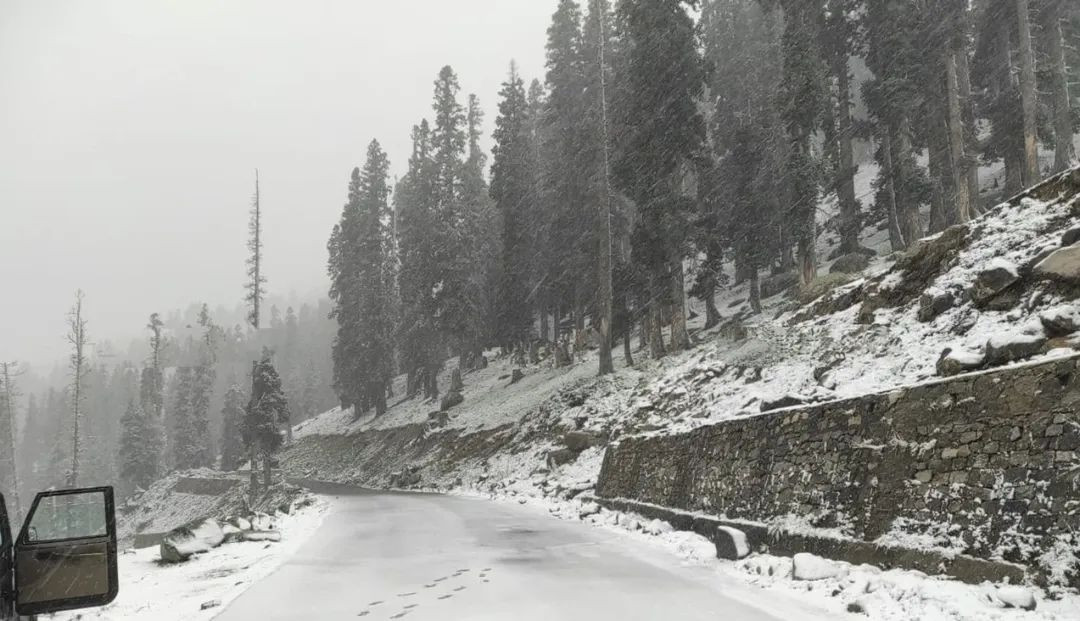 Snowfall and intermittent rainfall continue in Himachal Pradesh