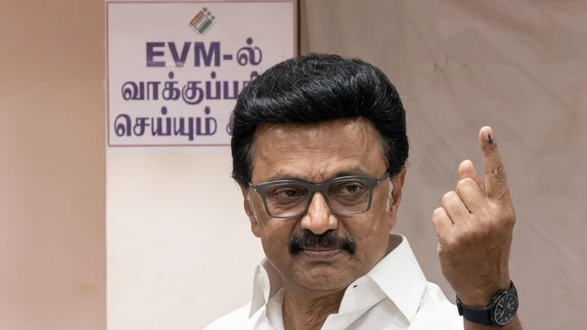 Tamil Nadu CM MK Stalin casts vote in Chennai