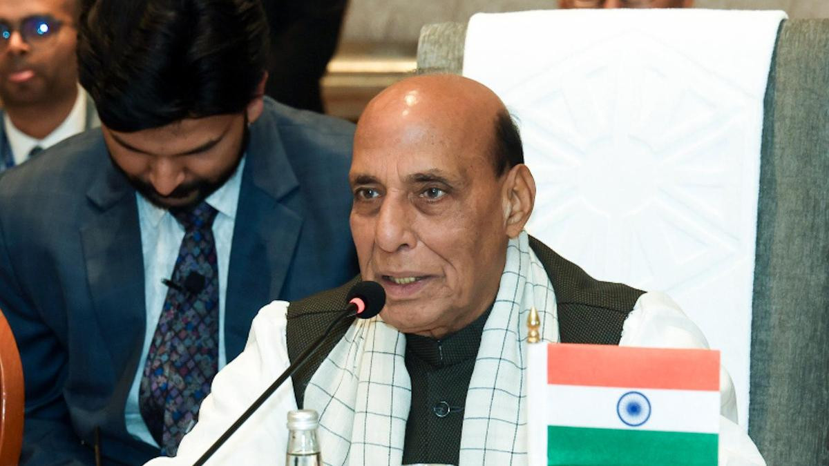 Union Defence Minister Rajnath Singh