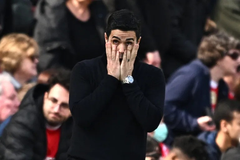 Arsenal manager Mikel Arteta