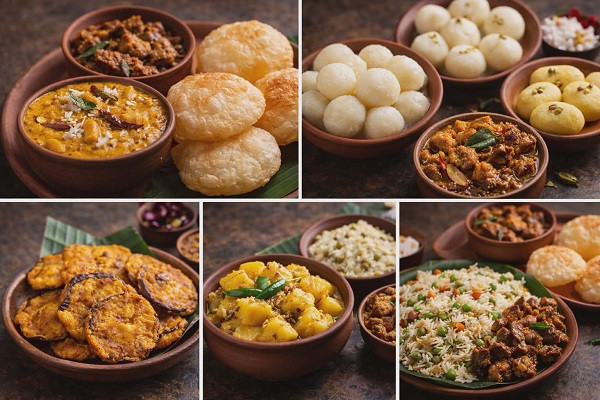 Poila Baisakh Traditional Bengali Food Festival Feast