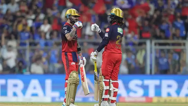 RCB's top-three hit half-centuries