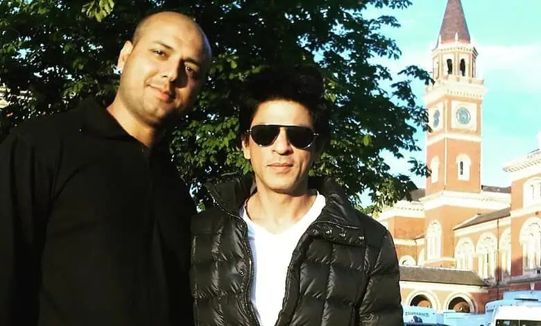 Yaseen Khan with Shah Rukh Khan