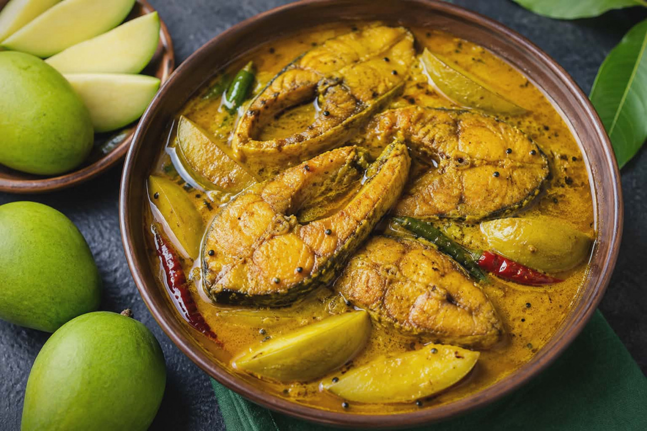 Aam Katla Fish Curry