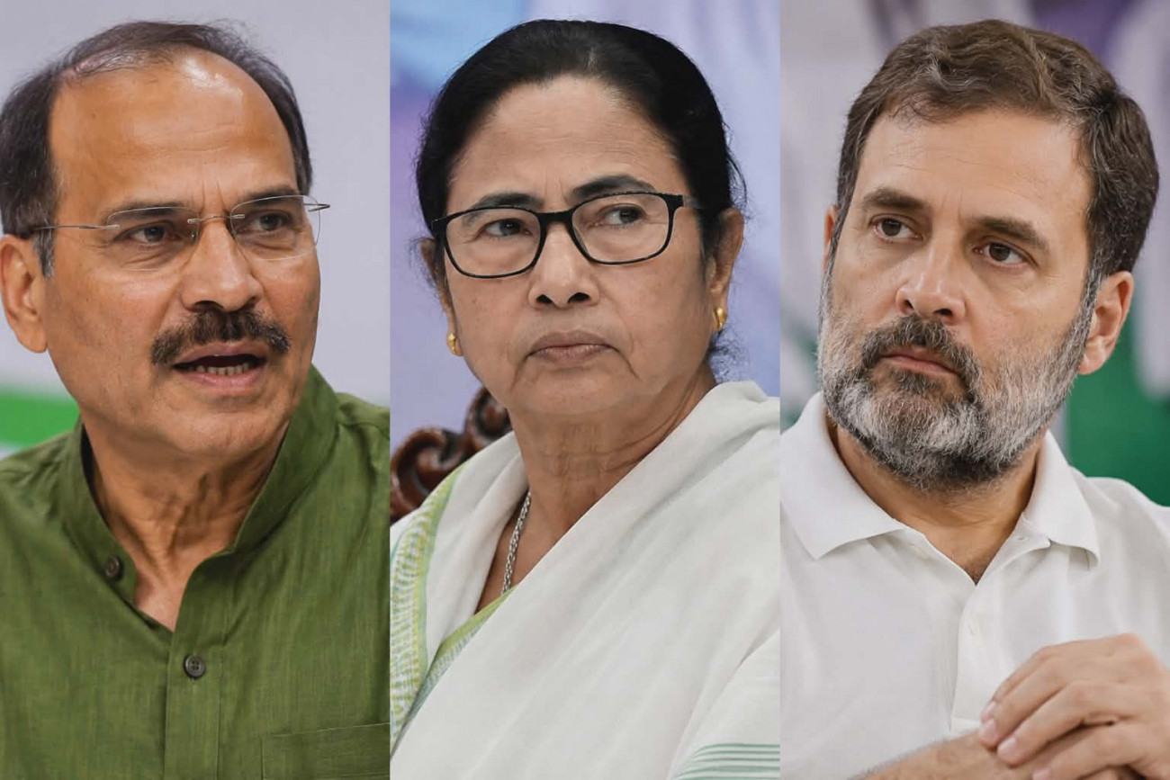 Adhir-Mamata-Rahul Political Clash