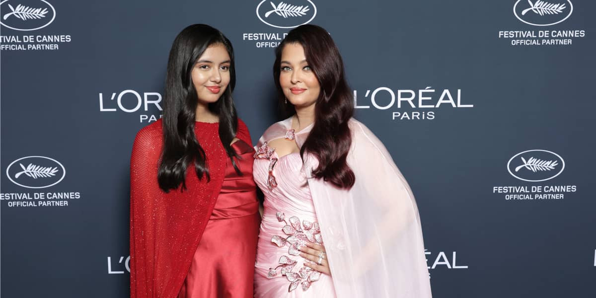 Aishwarya Rai Bachchan with daughter Aaradhya at Cannes 2026
