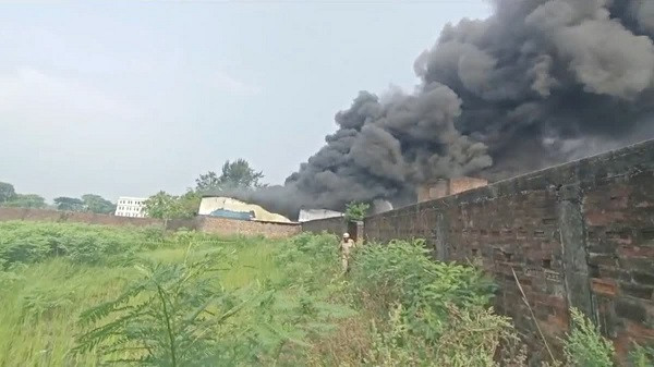 Devastating Fire at Ink Manufacturing Factory