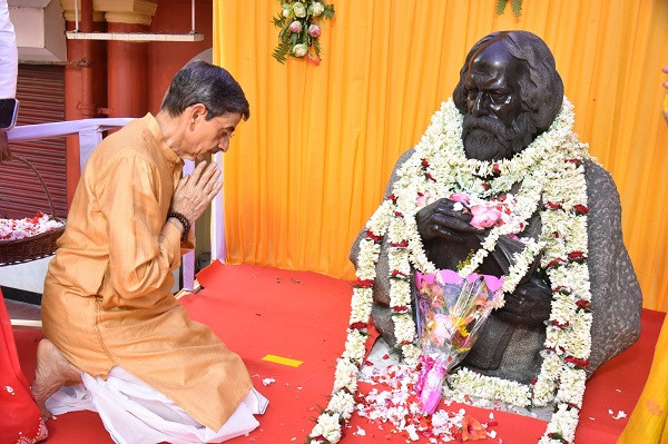 Governor RN Ravi celebrated Rabindra Jayanti by paying tribute to Rabindranath Tagore