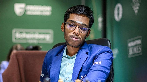 Indian Grandmaster R. Praggnanandhaa
