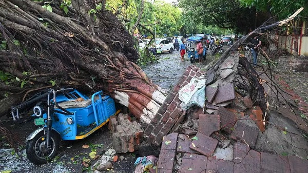 Kalbaishakhi Havoc in Banshihari