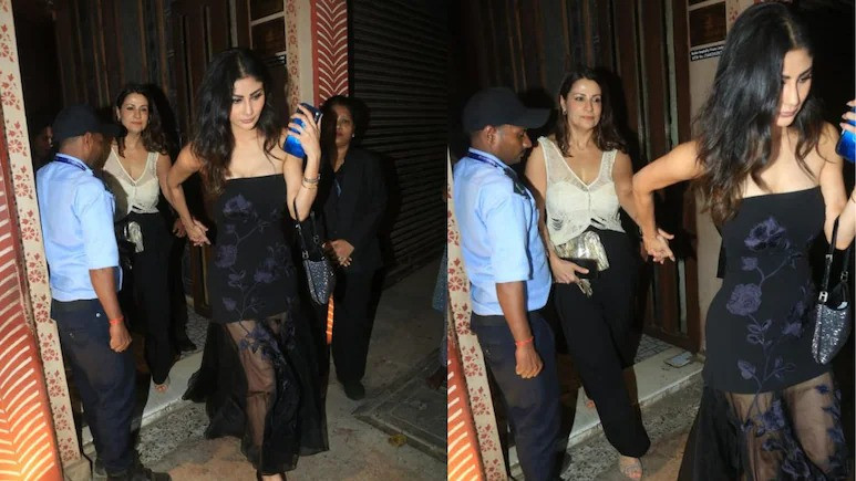 Mouni Roy spotted with friend in Mumbai