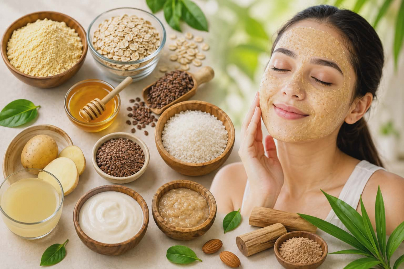 Natural Home Remedies for Sun Tan and Glowing Skin