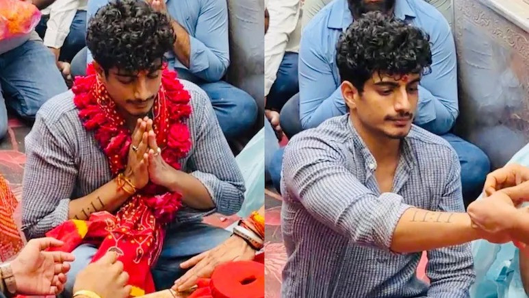 Palash Muchhal visited the Khatu Shyam, Salasar Balaji and Jeevan Mata temples in Rajasthan