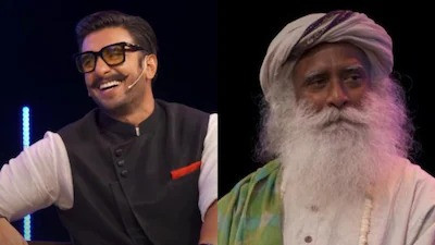Ranveer Singh With Sadhguru
