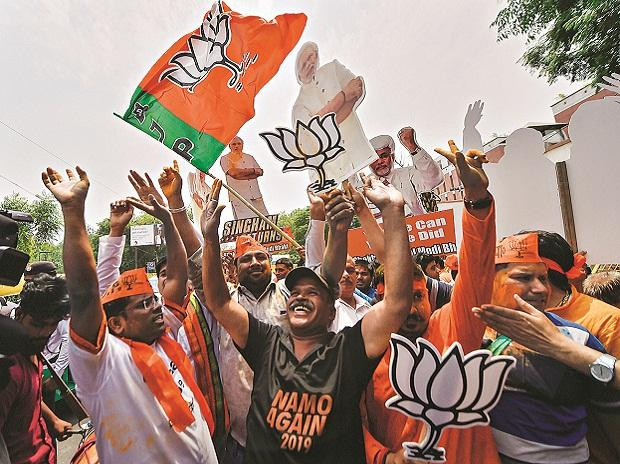 Jubilation among BJP workers