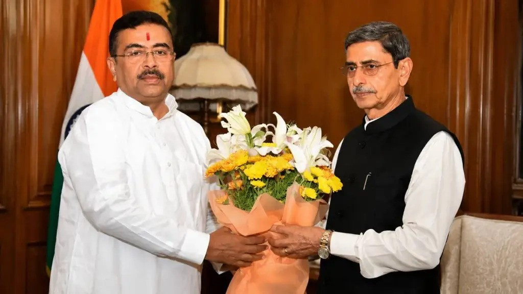 CM Suvendu Adhikari meets Governor RN Ravi