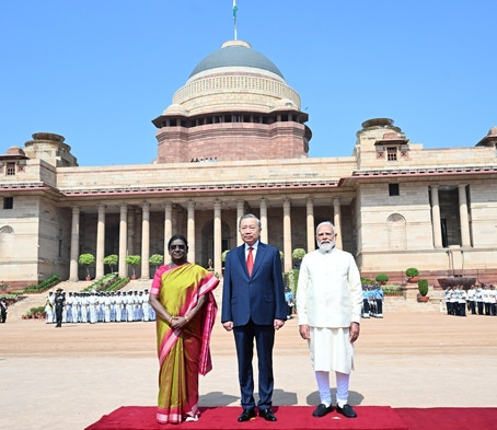 Vietnam President To Lam at Rashtrapati Bhavan