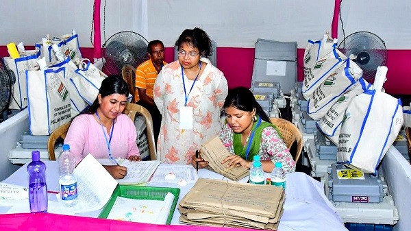 Voting begins for re-polling in Falta Assembly