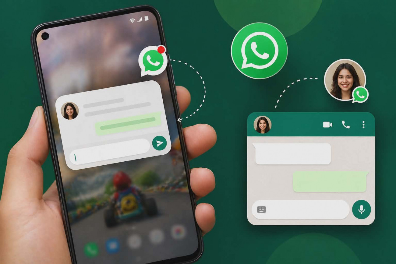 WhatsApp Chat Bubble Feature