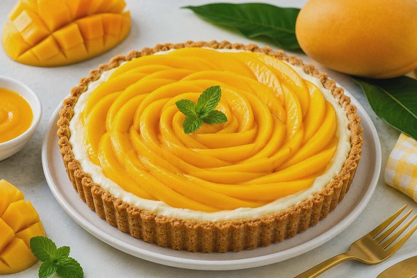 Mango Tart Summer Dessert