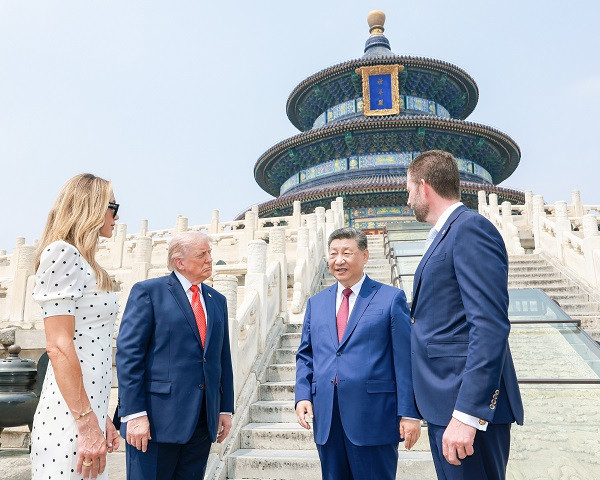 President Xi explained for President Trump and his family the concept of harmony