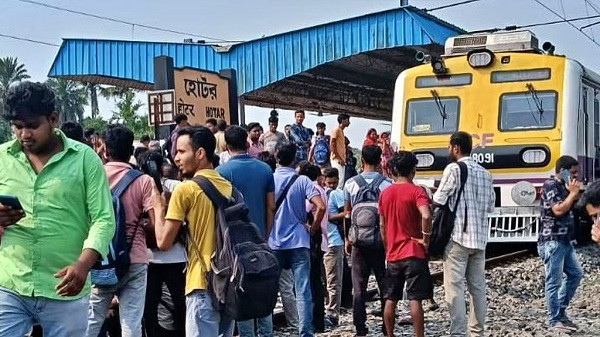 Hotor station protest