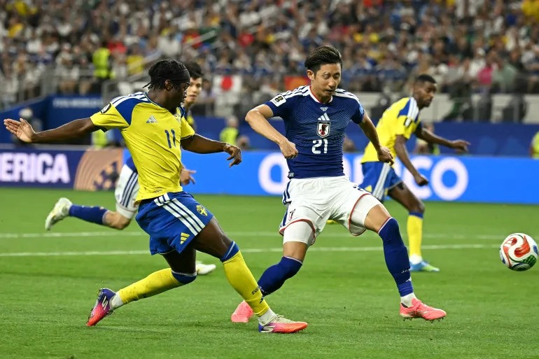 Japan draw 1-1 with Sweden at World Cup
